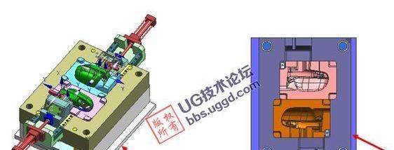 一款汽车后视镜产品的模具结构分享